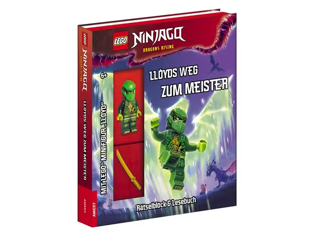 AMEET VERLAG LEGO® NINJAGO® – Lloyds Weg zum Meister: mit LEGO Minifigur „Lloyd mit Katana“