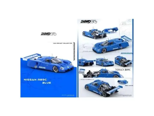 INNO64 Inno64 - 1/64 Nissan R89, blue