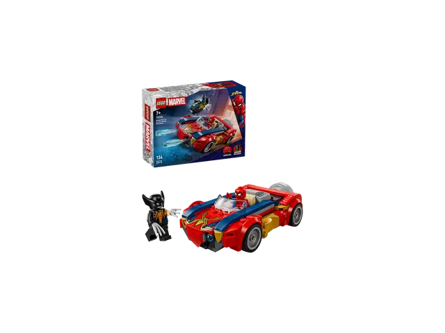 LEGO® Spider-Man Auto vs. Venomized Wolverine