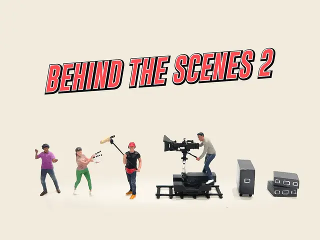 AMERICAN DIORAMA American Diorama - 1/64 Figure Set: Behind the Scenes 2