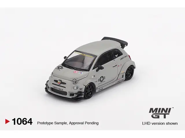 MINI GT Mini GT - 1/64 Abarth 595 LB-WORKS x Abas Works Fighters 2024