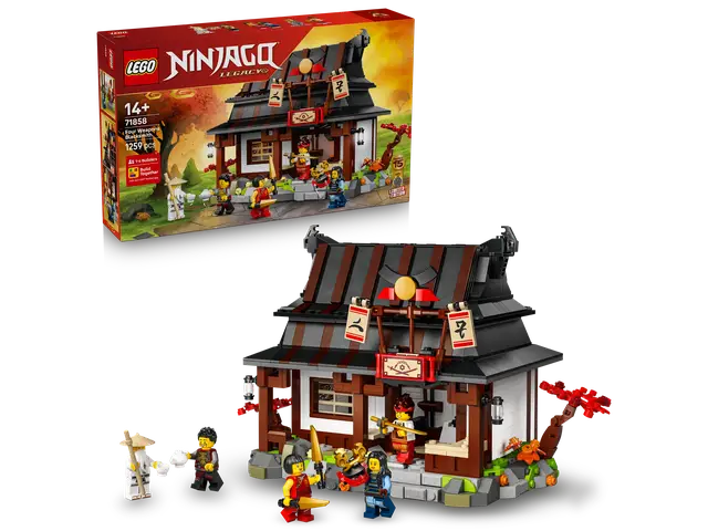 LEGO® 15-jähriges Jubiläum der Vier-Waffen-Schmiede