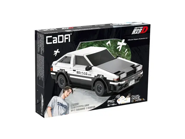 CADA CaDA Initial-D Toyota AE86 Trueno 1/20 (320 Teile)