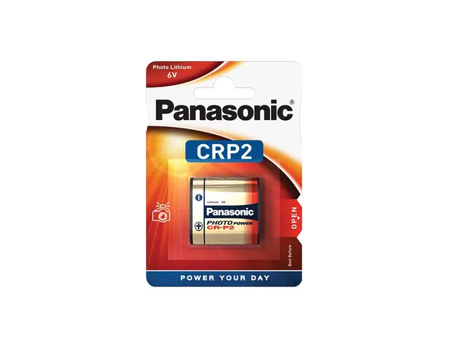 PANASONIC Panasonic CRP2 Foto Batterie Lithium, 1600 mAh,6V