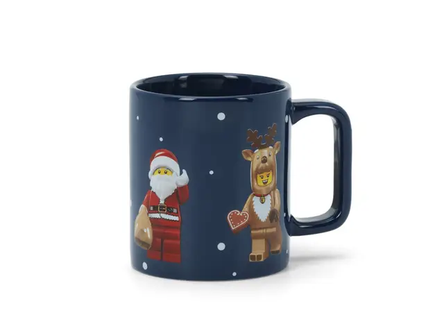ROOM COPENHAGEN A/S Keramikbecher 300 ml, weihnachtliches Figurendesign
