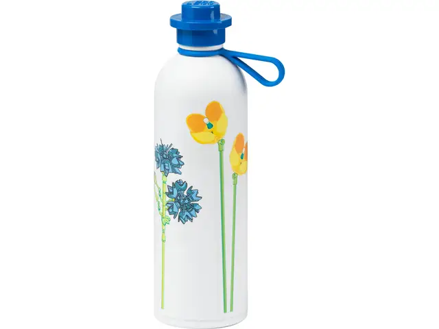 ROOM COPENHAGEN A/S LEGO Isolierflasche / Thermoskanne 725 ml mit dem Motiv "Wild Flowers".