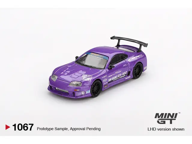 MINI GT Mini GT - 1/64 2014 Toyota Supra MK4 (A80) Top Secret GT-300, purple