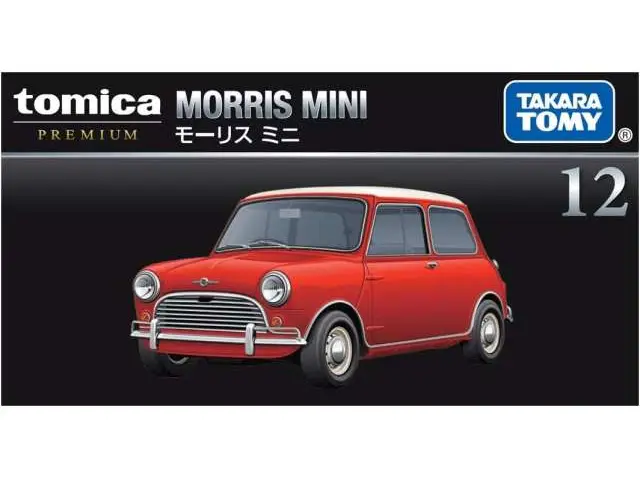 TOMICA Tomica Premium - #12 Morris Mini *Takara Tomy*, red/whit