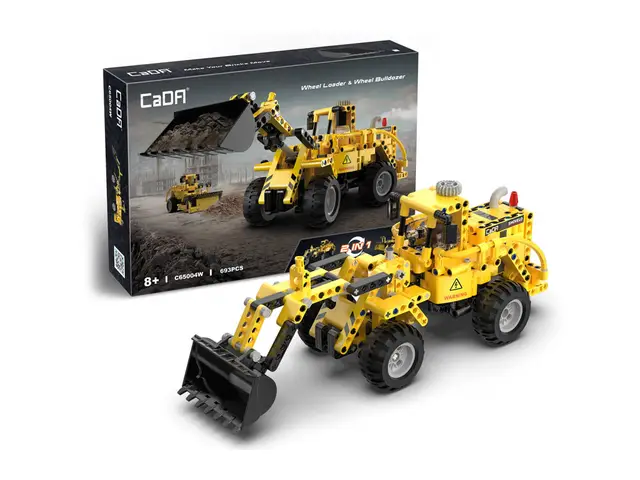 CADA CaDA wheel loader and bulldozer (693 parts)