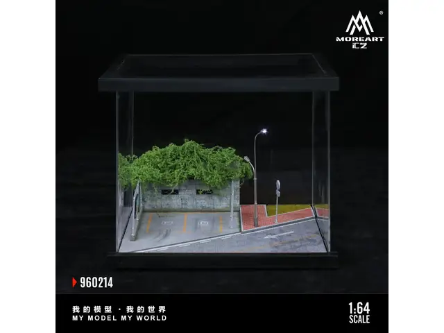 MOREART MoreArt - 1/64 Street Scene Assembly Series, 14 Models, MO960214