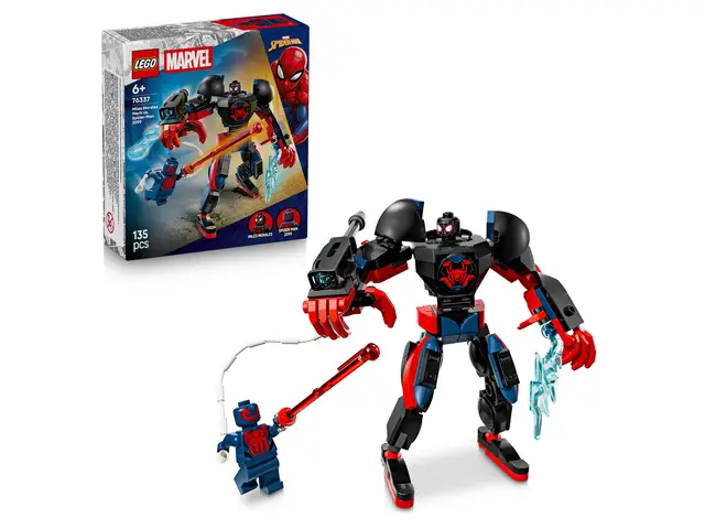 LEGO® Miles Morales Mech vs. Spider-Man 2099