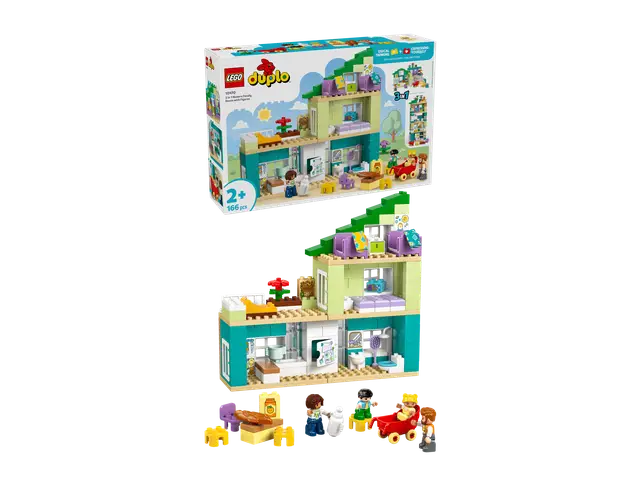 LEGO® Modernes Familienhaus mit Figuren – 3-in-1-Set