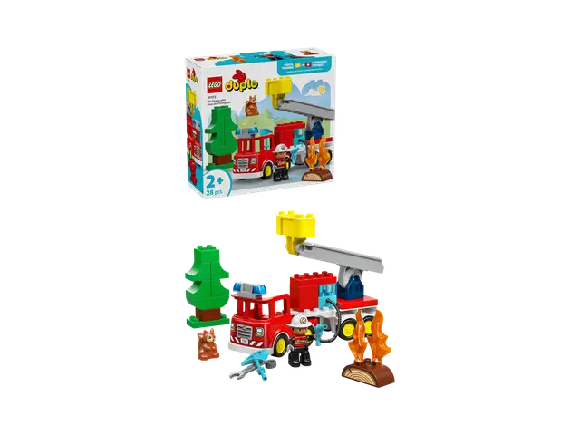 LEGO® Löschauto mit Schlauch und Feuerwehrmann