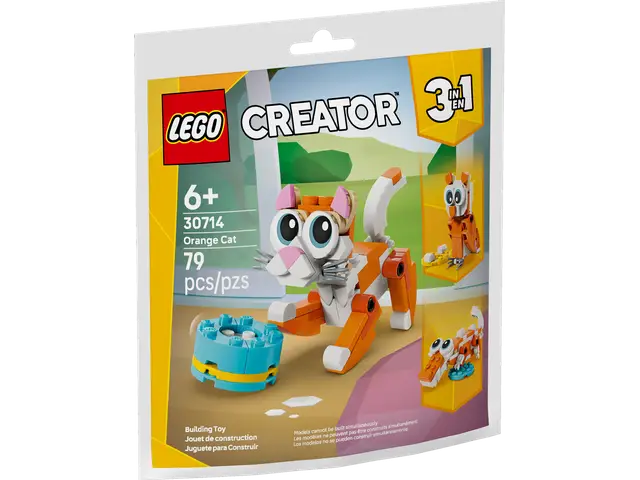 LEGO® Orange Katze
