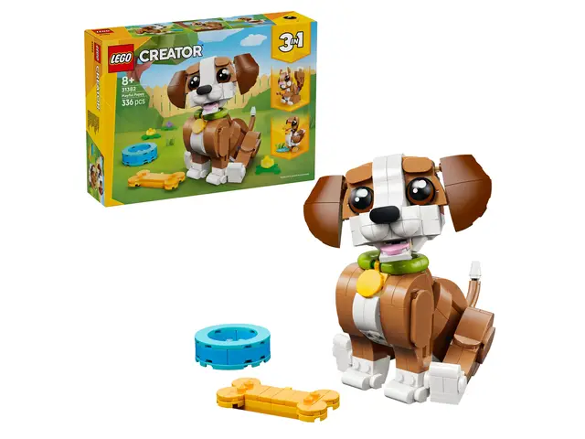LEGO® Niedliche Tiere: Verspielter Welpe
