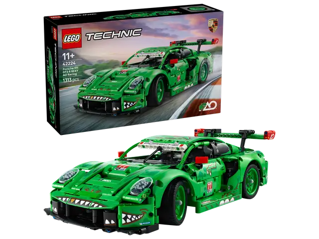 LEGO® Porsche 911 GT3 R REXY AO Racing Rennwagen