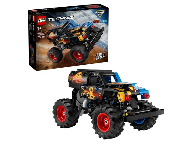 LEGO® Monster Jam™ Grave Digger™ Feuer und Eis