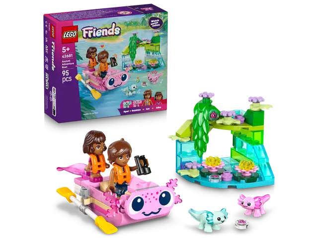 LEGO® Axolotl-Abenteuerboot