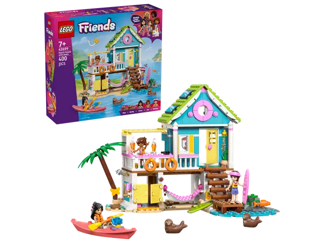 LEGO® Strandhaus mit Robben