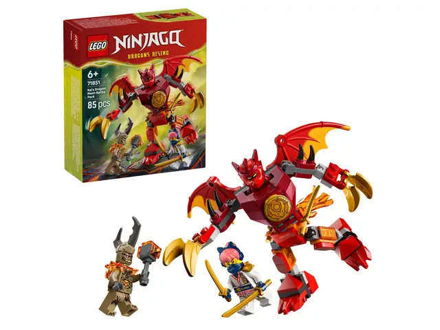 LEGO® Kais Drachen-Mech Battle Set