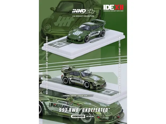 INNO64 Inno64 - 1/64 993 RWB “UNDEFEATED” Green