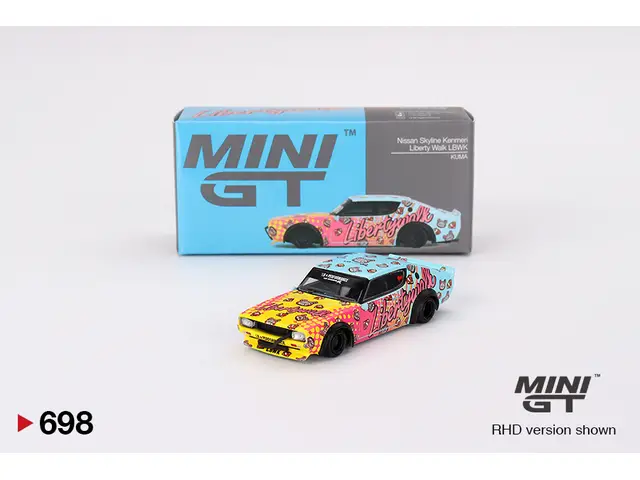MINI GT Mini GT - 1/64 Nissan Skyline Kenmeri Liberty Walk LBWK KUMA RDH - MGT00698