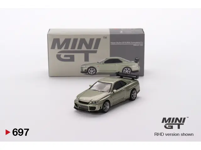MINI GT Mini GT - Nissan Skyline GT-R (R34) Tommykaira Rz Millenium Jade RDH - MGT00697
