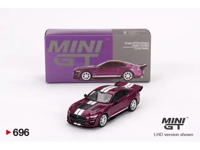 MINI GT Mini GT - 1/64 Shelby GT500 Dragon Snake Concept Fuchsia Metallic 2023 - MGT00696