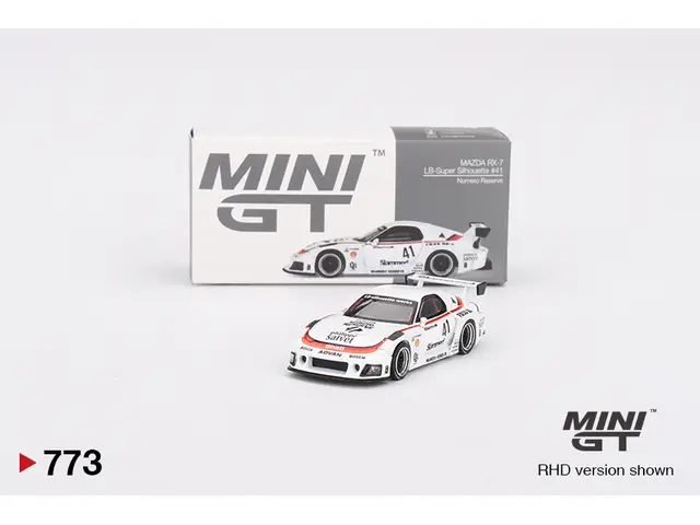 MINI GT Mini GT - 1/64 MAZDA RX-7 LB-Super Silhouette #41 Number Reserve - MGT00773-R
