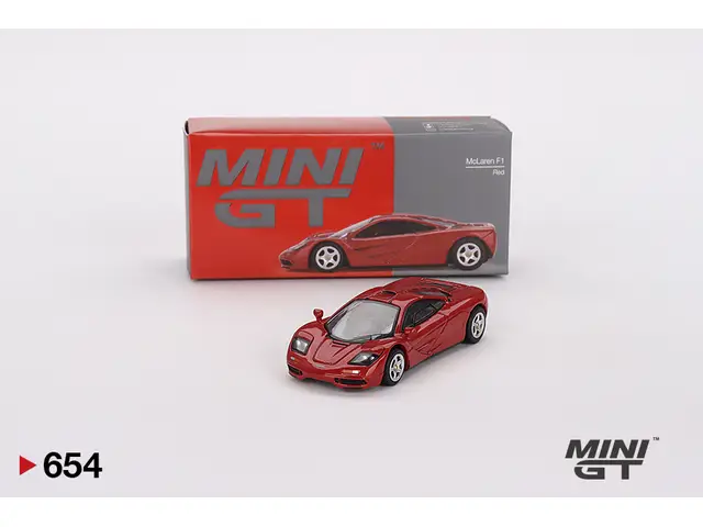 MINI GT Mini GT - 1/64 McLaren F1 Red - MGT00654