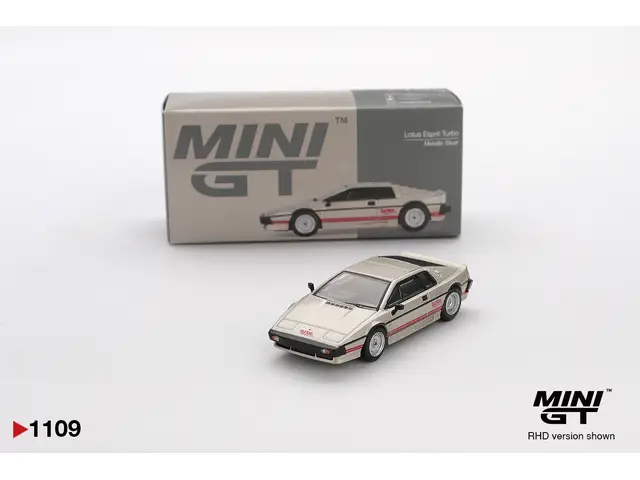 MINI GT Mini GT - 1/64 Lotus Esprit Turbo Metallic Silver - MGT01109-L