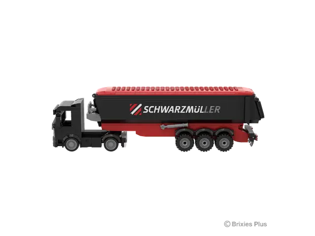 BRIXIES Schwarzmüller tractor unit plus dump trailer