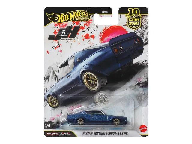 MATTEL Hot Wheels 2026 - Japan Historics 5 - Nissan Skyline 2000GT-R LBWK - JKF11