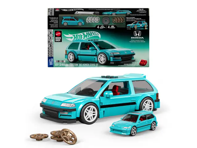 MATTEL Mattel Brick Shop Hot Wheels Speed Honda Civic