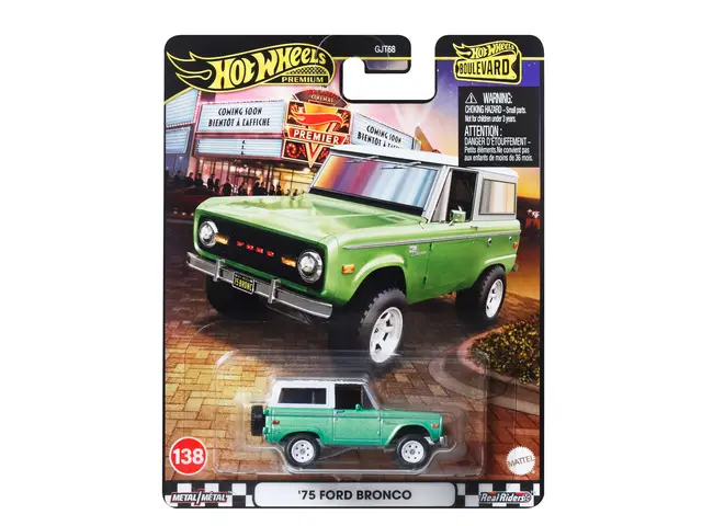 MATTEL Hot Wheels 2025 - Boulevard - 1975 Ford Bronco - No.138 - JBL12