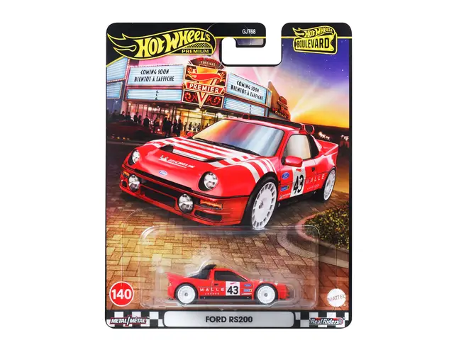 MATTEL Hot Wheels 2025 - Boulevard - Ford RS200 - No.140 - JBL29