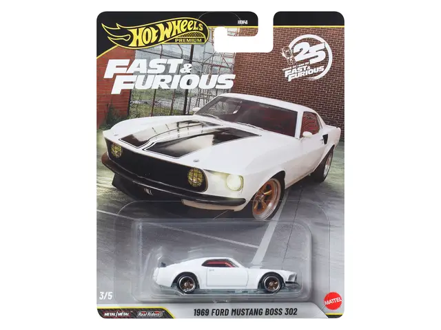 MATTEL Hot Wheels 2026 - Fast & Furious - 1969 Ford Mustang Boss 302 - JHW72