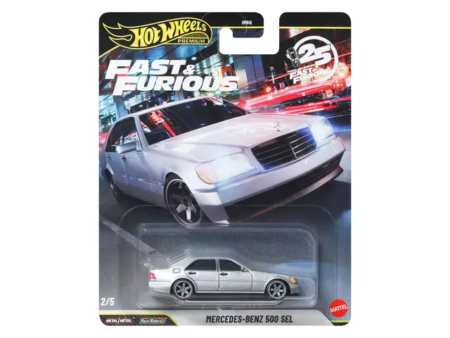 MATTEL Hot Wheels 2026 - Fast & Furious - Mercedes-Benz 500 SEL - JHW67