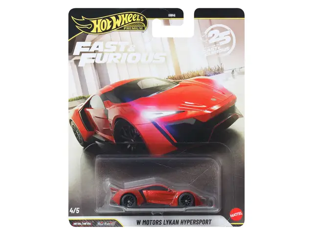 MATTEL Hot Wheels 2026 - Fast & Furious - Lykan Hypersport - JHW70