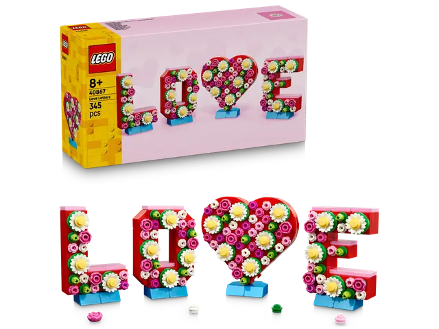 LEGO® LOVE – 4 Buchstaben