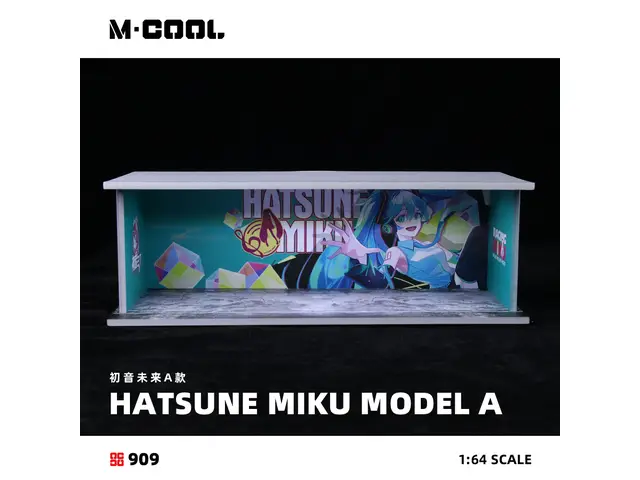 MOREART M-COOL - 1/64 Hatsune Miku Model A Scene - With Lights - MC914909