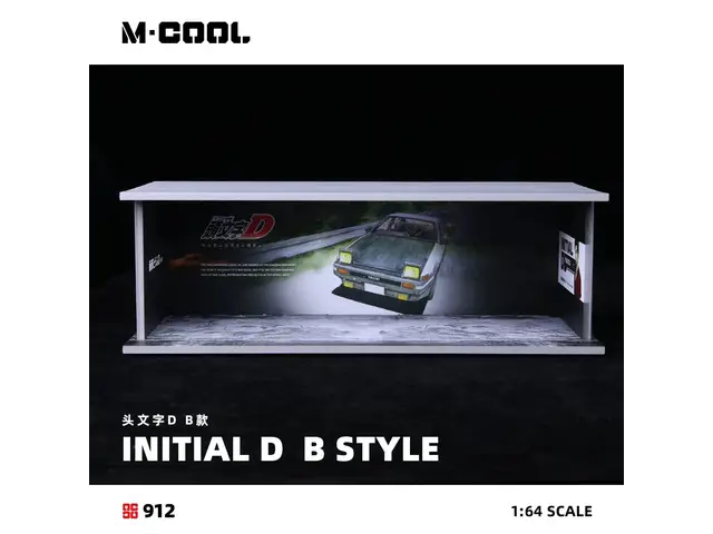 MOREART M-COOL - 1/64 Initial-D B Model Set - with Lights - MC914912
