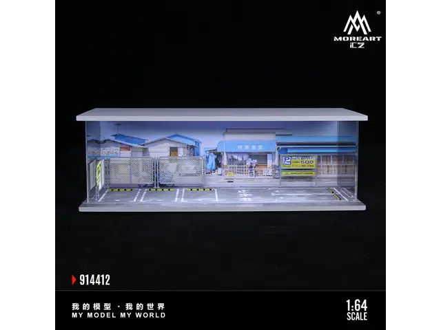 MOREART MoreArt - 1/64 Cafeteria Parking Lot - Lighting Scene MO914412