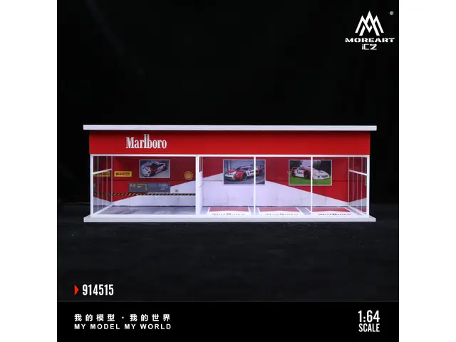 MOREART MoreArt - 1/64 Marlboro - Parking Showroom Scene - MO914515