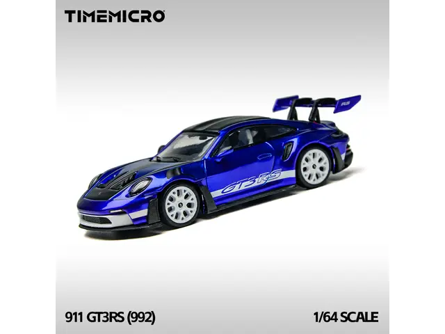 TIME MICRO Time Micro - 1/64 Porsche 992 GT3 RS San Marino Blue - TM644643