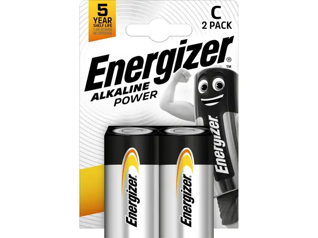 ENERGIZER BATTERIES Energizer LR14 Alkaline Power Blister 2