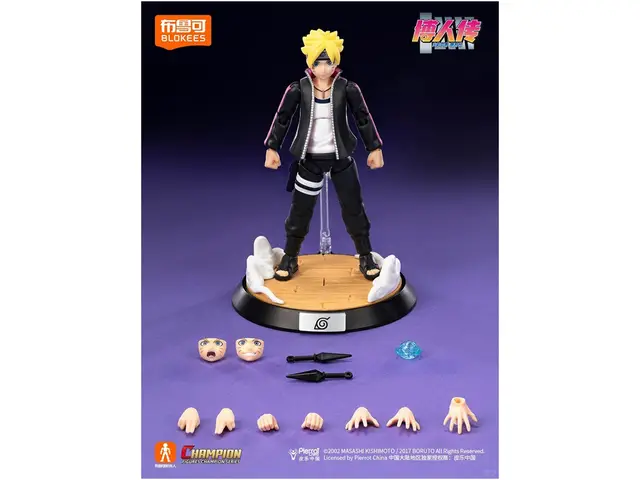 BLOKEES Naruto Blokees Boruto Classic Class 01 Boruto Uzumaki