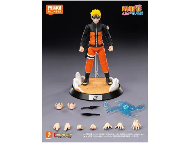 BLOKEES Naruto Blokees Naruto Shippuden Classic Class 02 Naruto Uzumaki