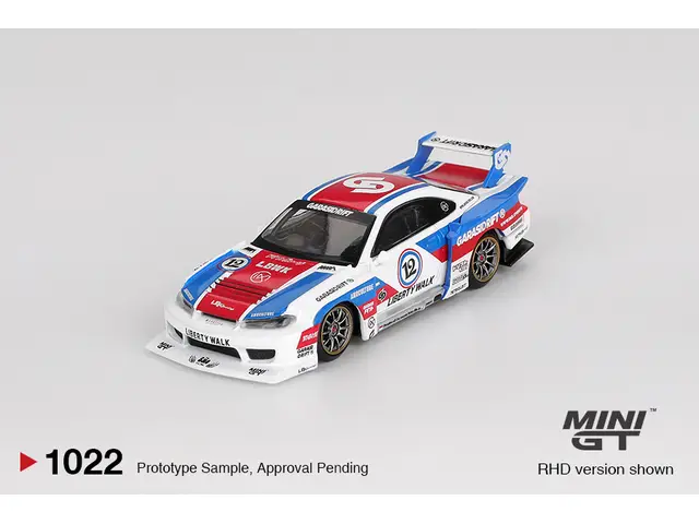 MINI GT Mini GT - 1/64 Nissan LB-Super Silhouette S15 SILVIA GARASIDRIFT x LBWK 2025 - MGT01022-R