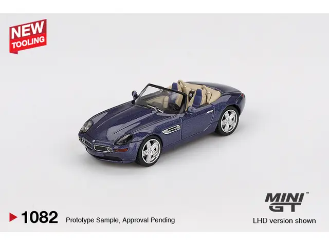 MINI GT Mini GT - 1/64 BMW Z8 Alpina Alpine Blue - MGT01082-L